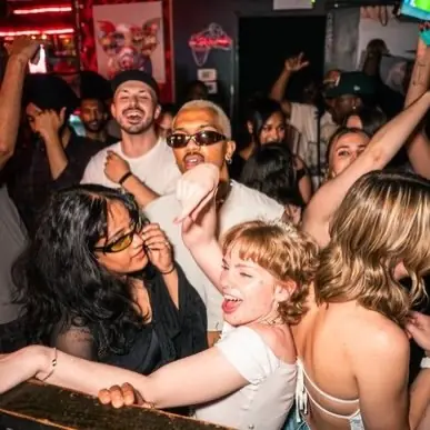 Hands up on a busy night at the bar